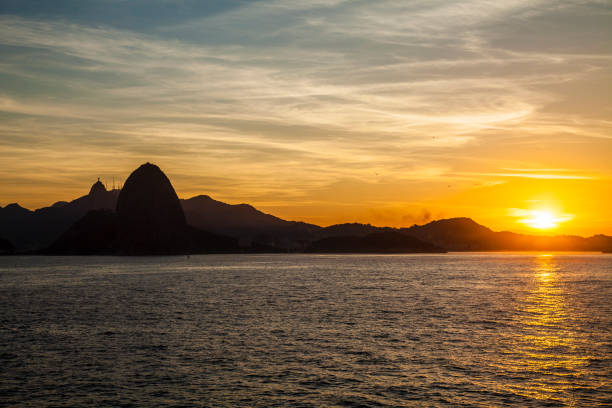 리오 데 자��네이로 산맥 - niteroi corcovado rio de janeiro tropical climate 뉴스 사진 이미지