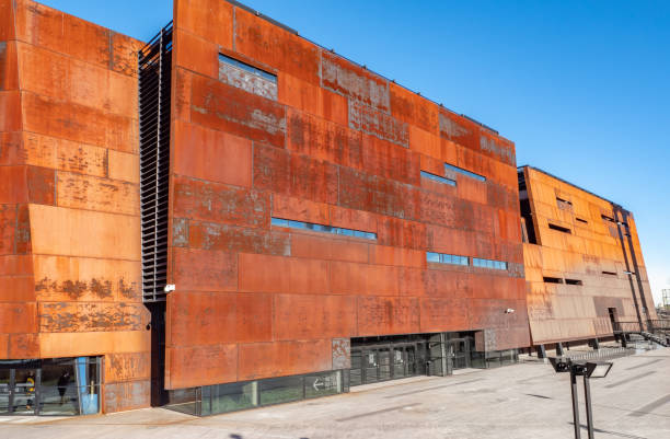 Aomori, Japan - April 23 2018: The Nebuta Warasse Museum is a great place to experience the beauty of the Nebuta festival with gigantic displays works of art, along with music and sounds