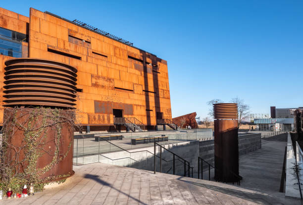 European Solidarity Centre. European Solidarity Centre building in Gdansk, Poland solidarity labor union stock pictures, royalty-free photos & images