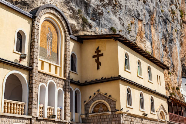 istock Manastir Ostrog, Ostrog Monastery in Montenegro 1136559282