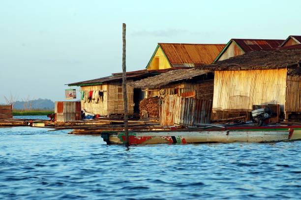 istock Floating houses Tempe lake 1136563919