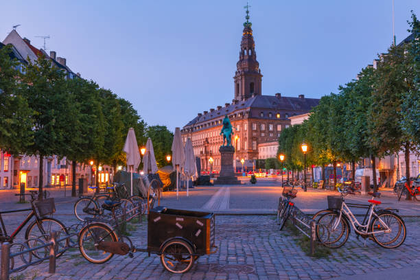 istock Christiansborg in Copenhagen, Denmark 1136569431