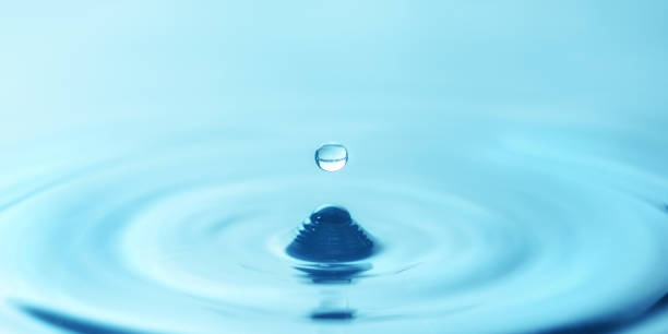 istock A drop of water, closeup 1136580373