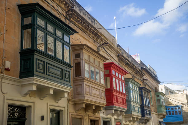 istock Facade with traditional colorful in Mdina, Malta 1136580794