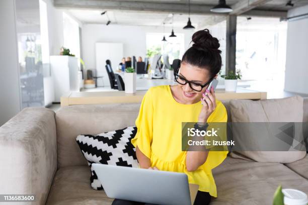 Design Professional Working At Office Stock Photo - Download Image Now - Customer, Graphic Designer, 20-24 Years