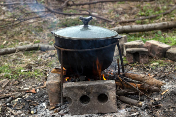 istock soup, cooked in katla, on a fire 1136585386