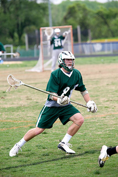 istock Defensive player on a high school lacrosse team in Virginia. 113658697