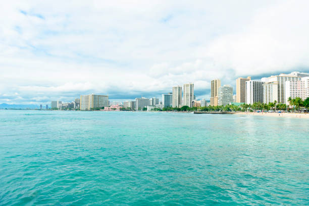 istock Landscape of Waikiki, Honolulu 1136593848