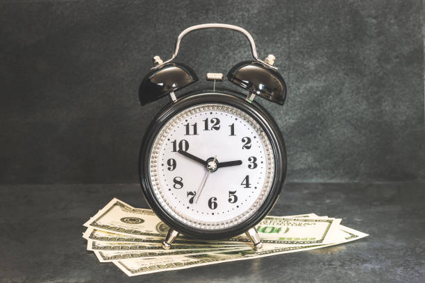 istock Piggy bank money on blue background 1136595229