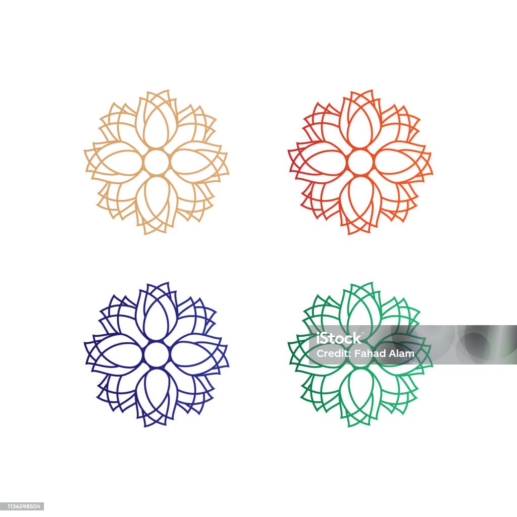 Rose Unity Sign Rose Flower Unity Logo Stock Illustration - Download Image Now - Logo ...
