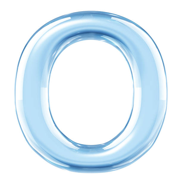 istock Glass Alphabet Letter O 1136600462