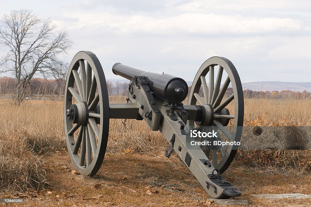 Cannone di Gettysburg - Foto stock royalty-free di Ambientazione esterna