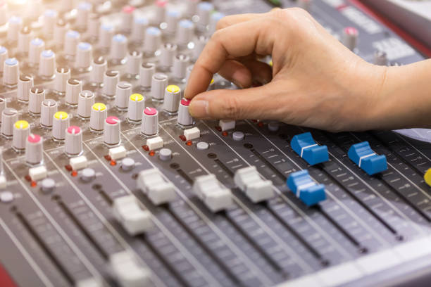 istock Sound Mixer Close-Up 1136609195