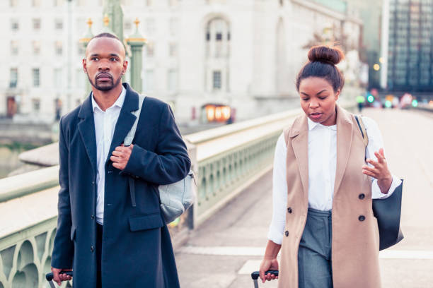 istock Business Executives Arriving in London 1136611576