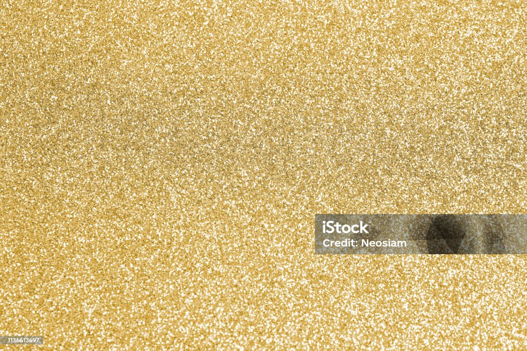 Goud glitter textuur achtergrond - Royalty-free Glinsterend Stockfoto