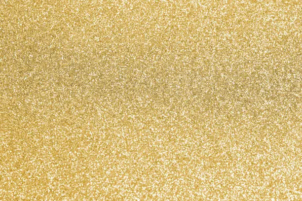 Photo of Gold Glitter texture background