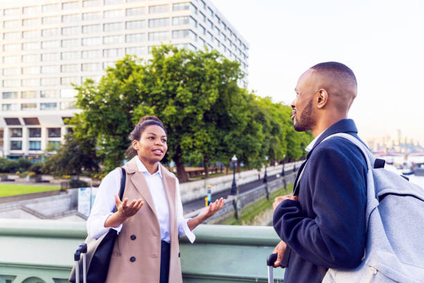 istock Business Executives having a Casual Debate 1136613792