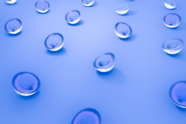 istock 3D glass geometric shapes object with 