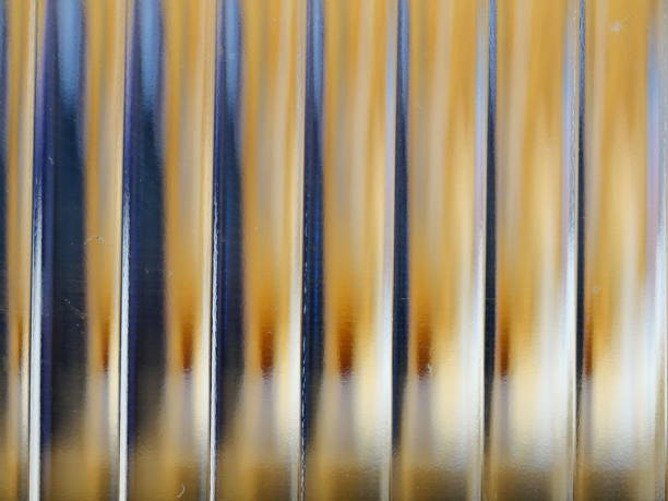 istock Pattern of glass block wall and lighting 1136617304