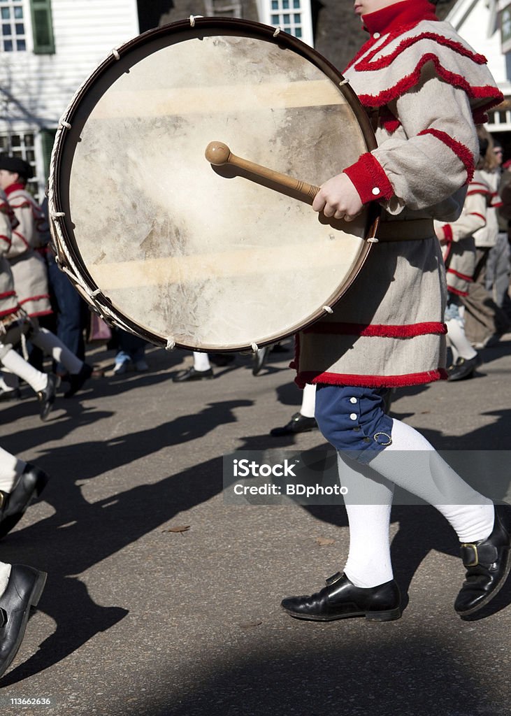 drummers coloniale de Williamsburg, en Virginie - Photo de Williamsburg - Virginie libre de droits