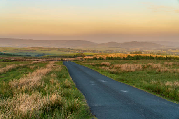 istock Black Gill Lane, between Settle and Kirkby Malham, North Yorkshire, England, UK 1136628175