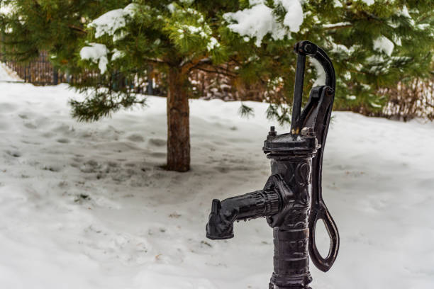istock Hand Water Pump, Vladimir, Russia 1136635795