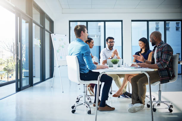 istock We're thriving forward together in the industry 1136635929