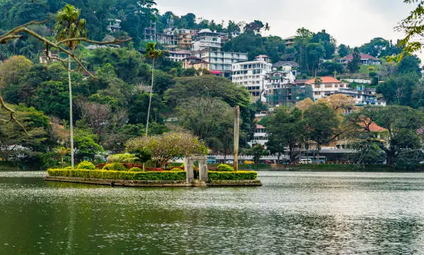 Photo of Island in Kandy Lake, Kandy, Sri Lanka