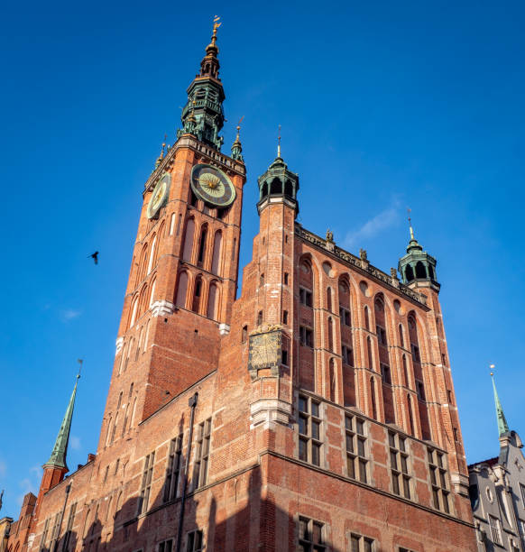 Old tow City Hall and clock tower