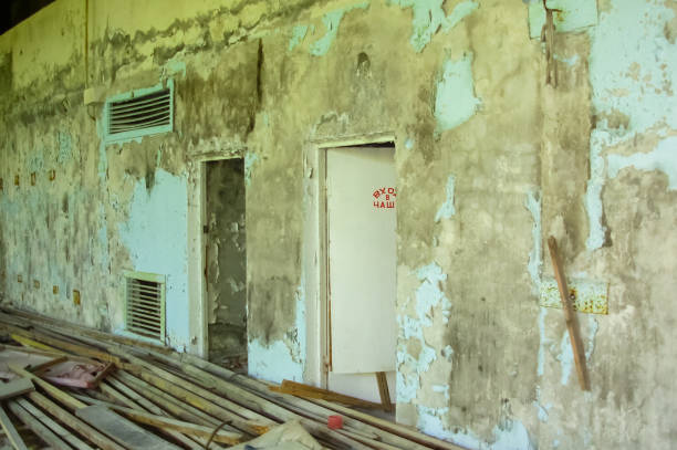 istock Pripyat, exclusion zone of the Chernobyl disaster. 1136646414