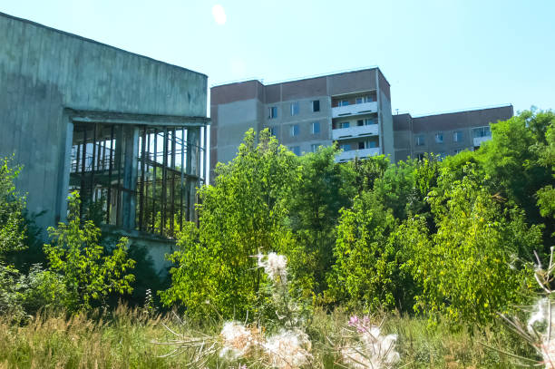 istock Pripyat, exclusion zone of the Chernobyl disaster. 1136646708