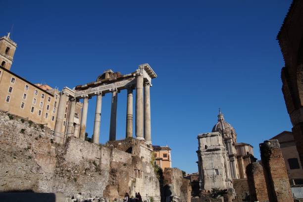 istock Roman forum, Rome, Italy 1136649345