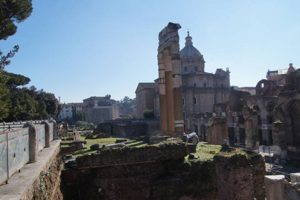 istock Roman forum, Rome, Italy 1136650350