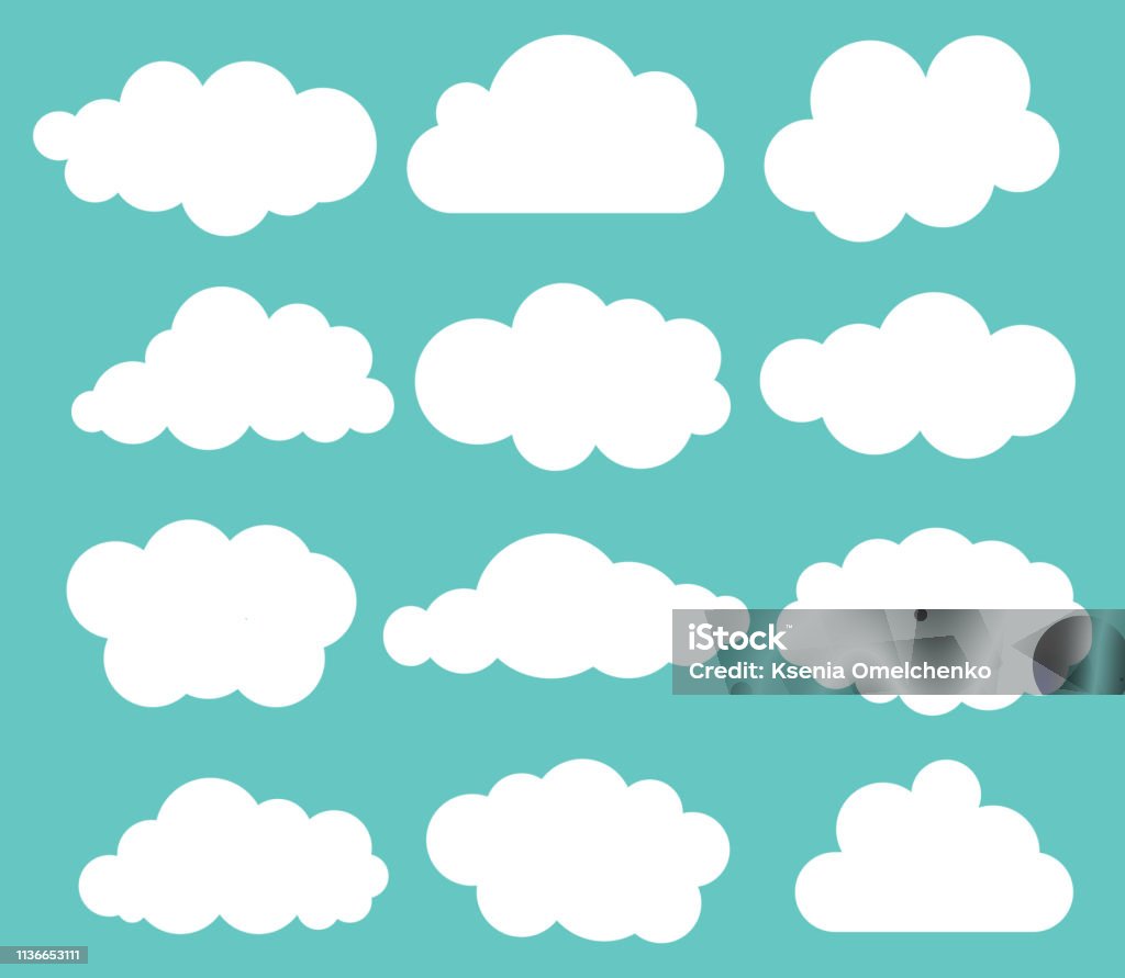 Vetores de Jogo Do Céu Do Merda Nuvens Ícone Da Nuvem Forma Da Nuvem Jogo  De Nuvens Diferentes Coleção Da Nuvem Forma Etiqueta Símbolo Vetor Do  Elemento Gráfico e mais imagens de
