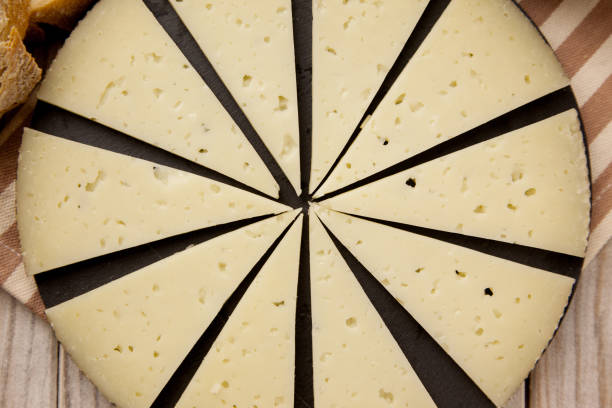 istock Dish with Manchego cheese in slices 1136653645