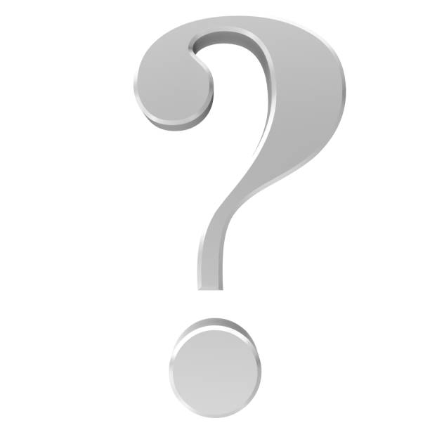 istock question mark 3d silver interrogation point punctuation mark ask sign symbol icon isolated on white background 1136661616