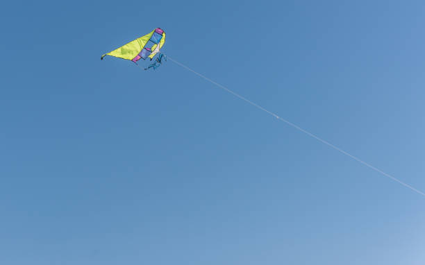 istock Kite Flying in a Clear Blue Sunny Sky 1136662895