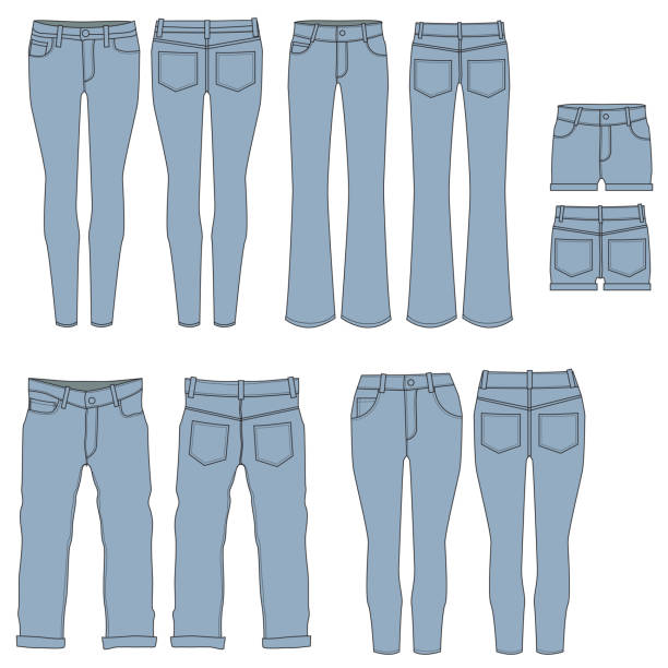 Jeggings Drawings Illustrations, Royalty-Free Vector Graphics & Clip ...