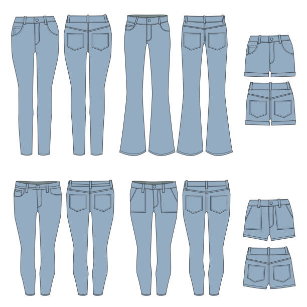 Jeggings Drawings Illustrations, Royalty-Free Vector Graphics & Clip ...