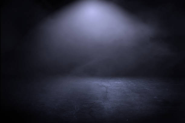 istock Texture dark concentrate floor with mist or fog 1136665648