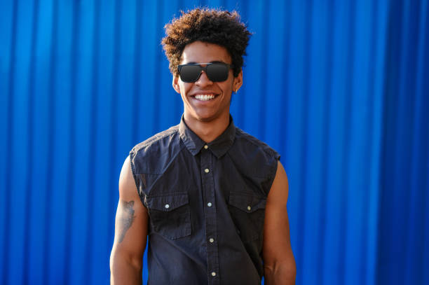 istock Contemporary handsome black man in sunglasses 1136669393