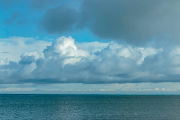 istock Low clouds over Strait of Juan de Fuca v3 1136671933