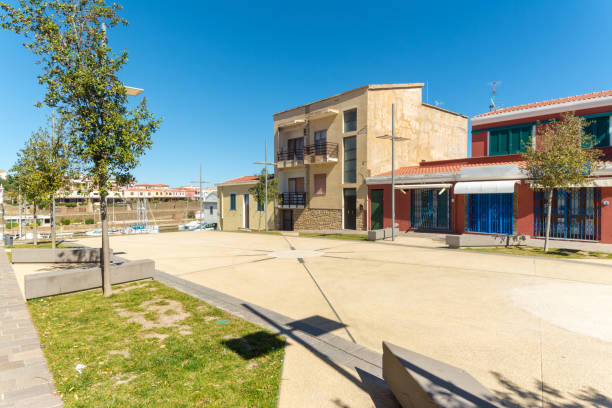 istock Small square in a village 1136674184