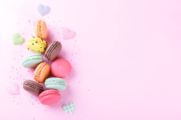 istock Colorful french macarons 1136681708