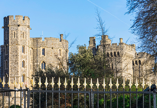 Windsor, United Kingdom - December 26, 2016: Picture of Windsor Castle