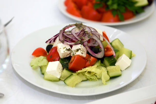 istock Cold dishes and snacks on the festive table. 1136690599