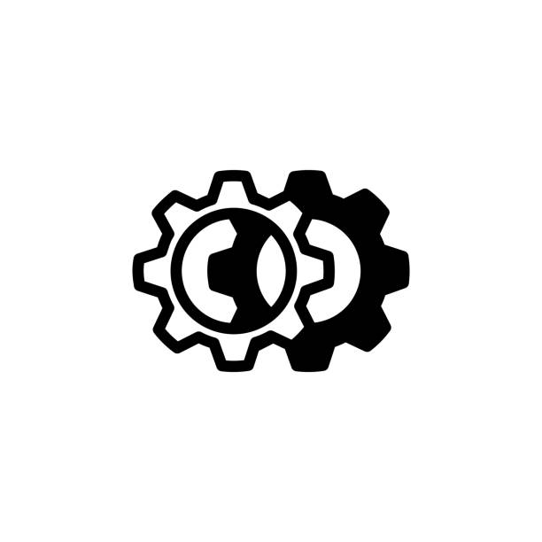 DEVOPS icon, Vector vector illustration fixed ops stock illustrations