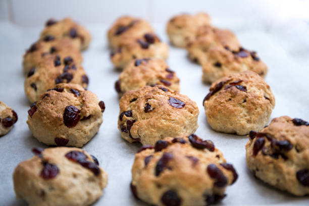 istock Homemade Cranberry scones 1136692650