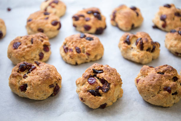 istock Homemade Cranberry scones 1136692725