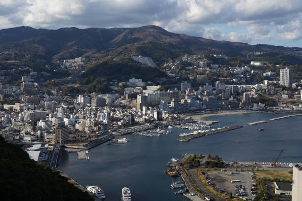 istock Atami city landscape 1136696037
